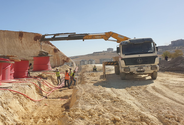 GAZİANTEP YEŞİLVADİ  KÖPRÜLÜ KAVŞAK  YG/AG DEPLASE VE DEKORATİF REFÜJ  AYDINLATMA İŞLERİ - 2022
